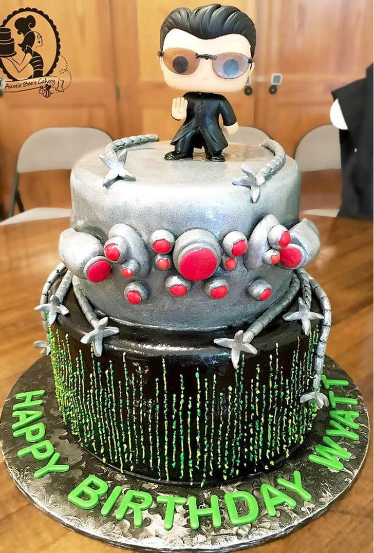 Inviting Matrix Cake