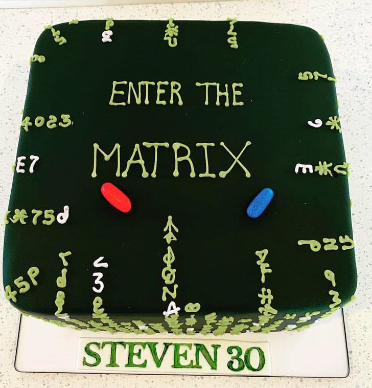 Marvelous Matrix Cake