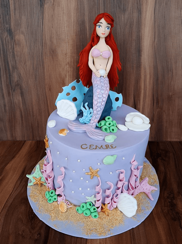 Adorable Mermaid Cake