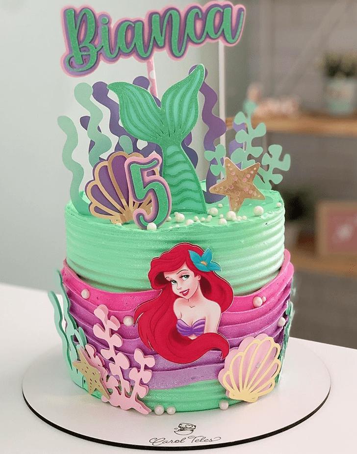 Charming Mermaid Cake