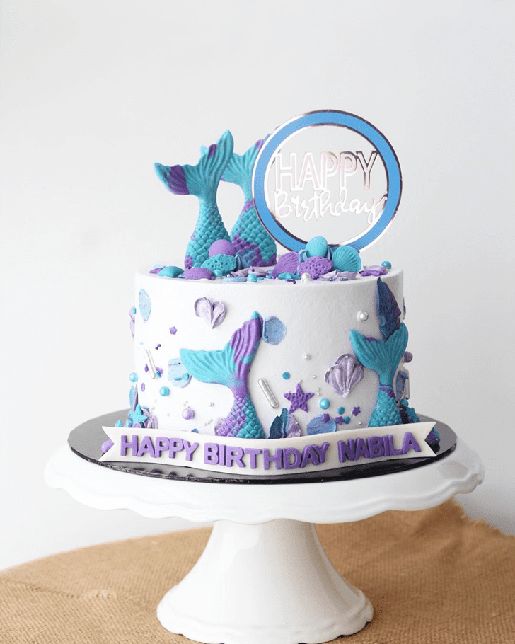 Comely Mermaid Cake