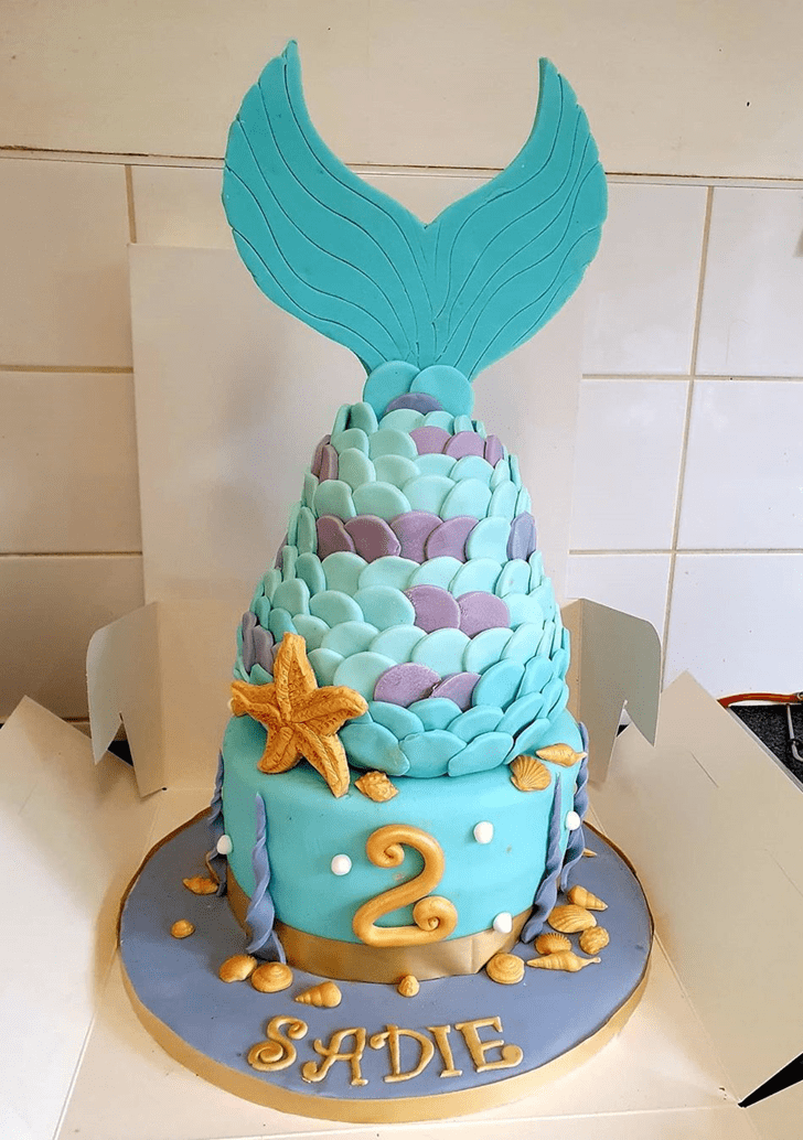 Enthralling Mermaid Cake