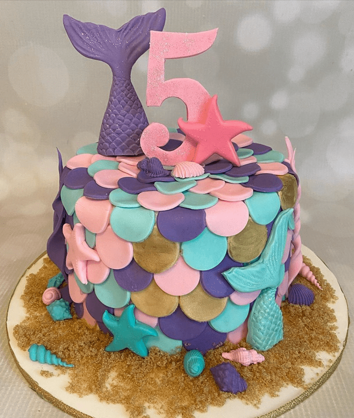 Exquisite Mermaid Cake