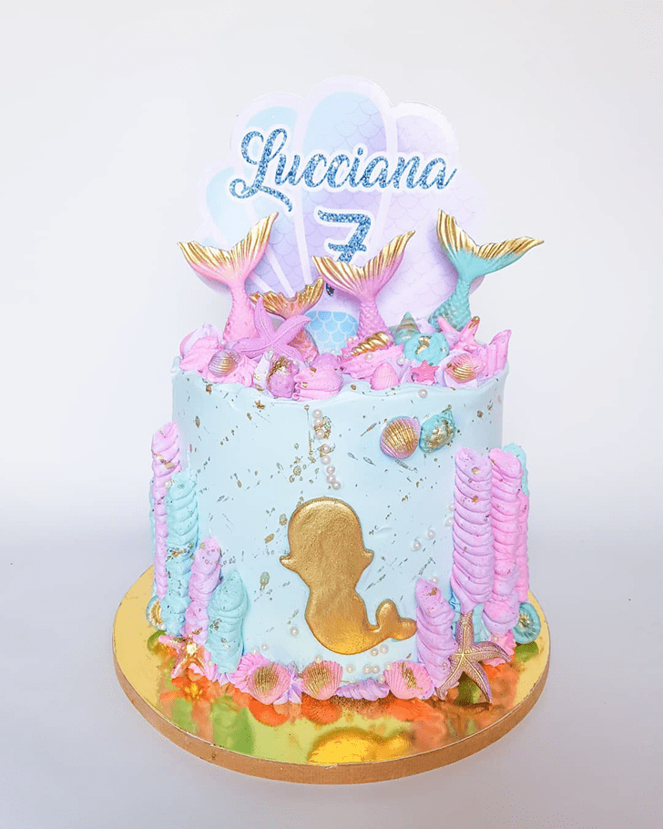 Fascinating Mermaid Cake