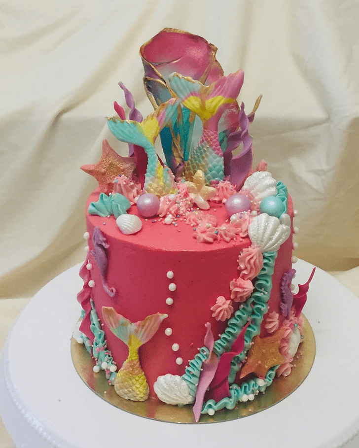 Good Looking Mermaid Cake