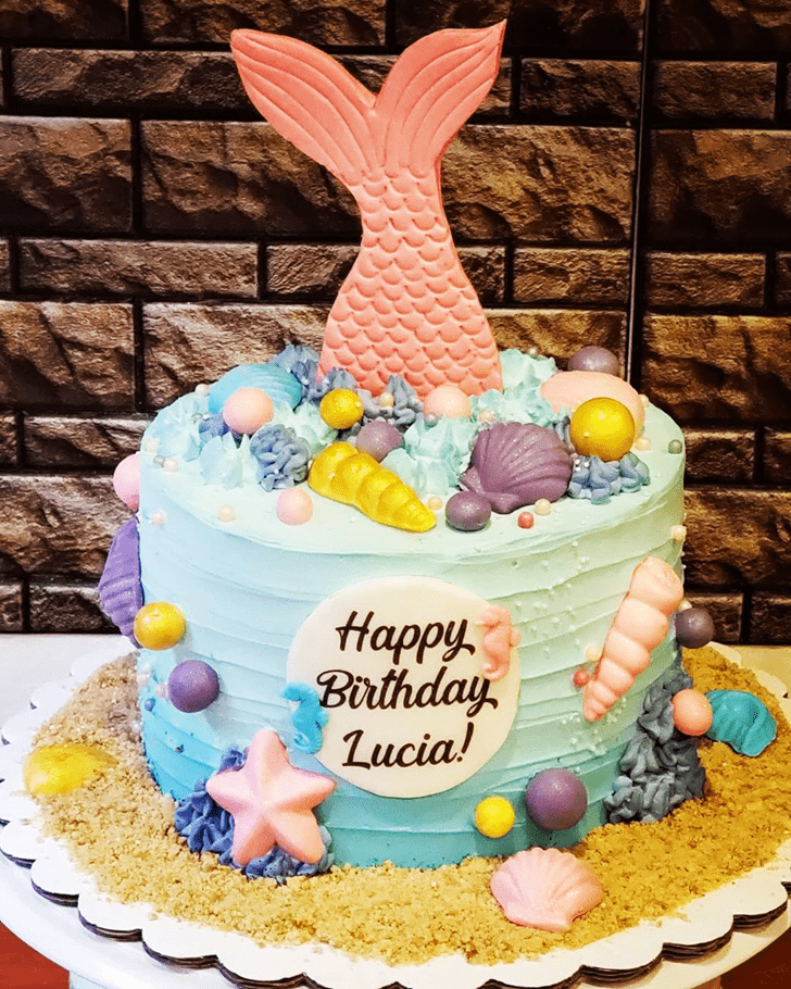 Graceful Mermaid Cake