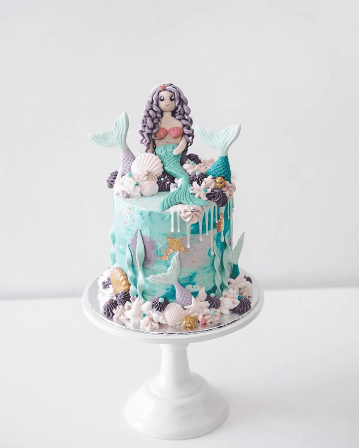 Handsome Mermaid Cake