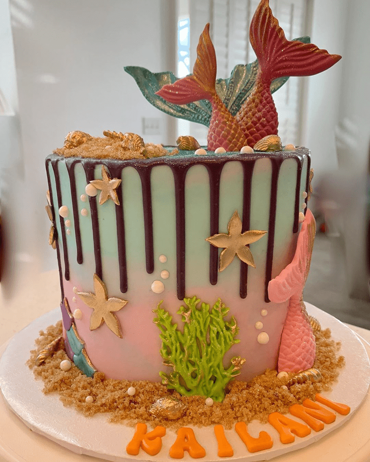 Radiant Mermaid Cake