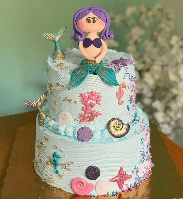 Refined Mermaid Cake
