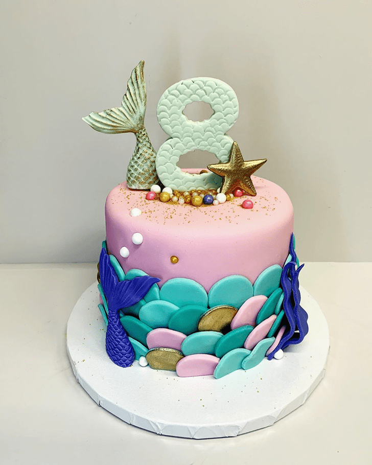 Splendid Mermaid Cake