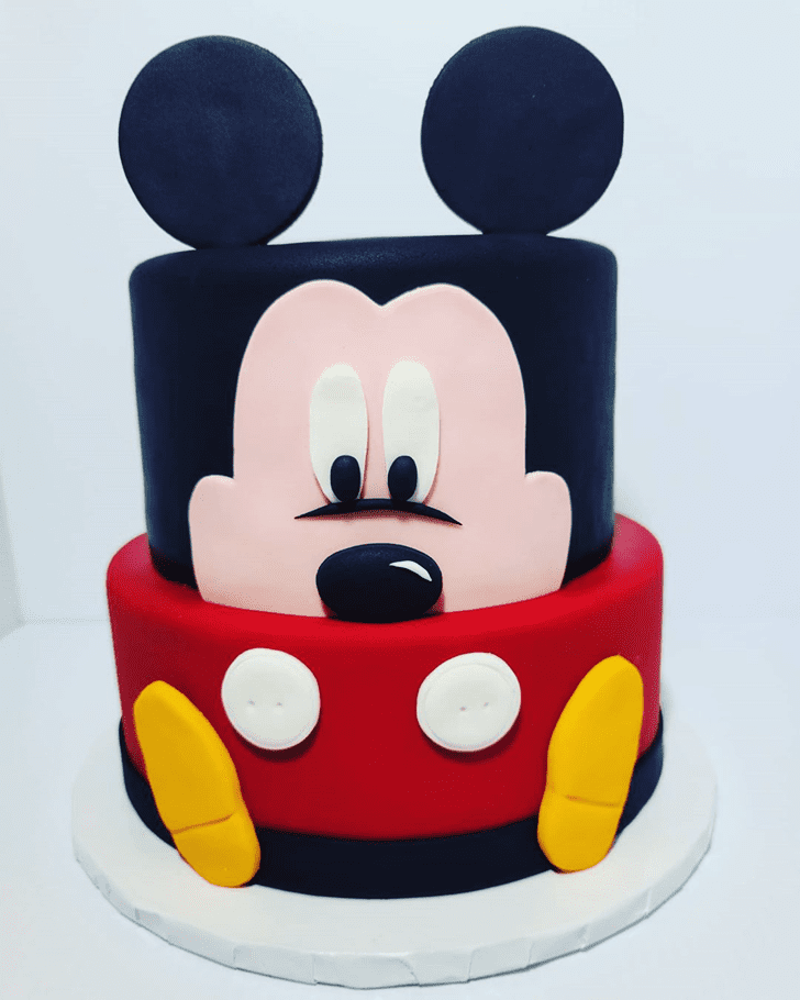 Alluring Micky Mouse Cake