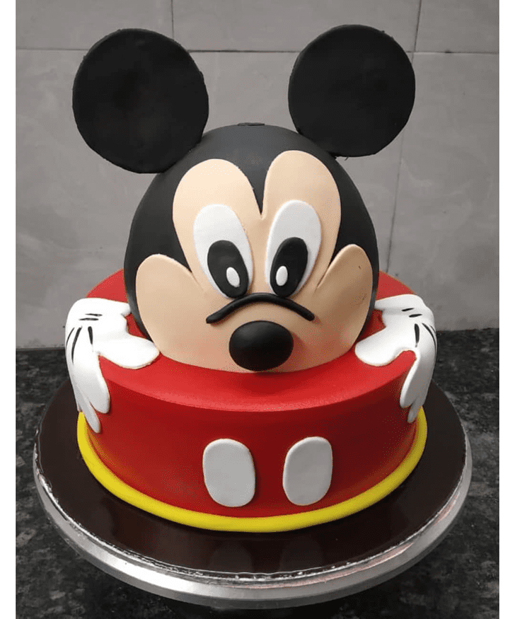 Captivating Micky Mouse Cake