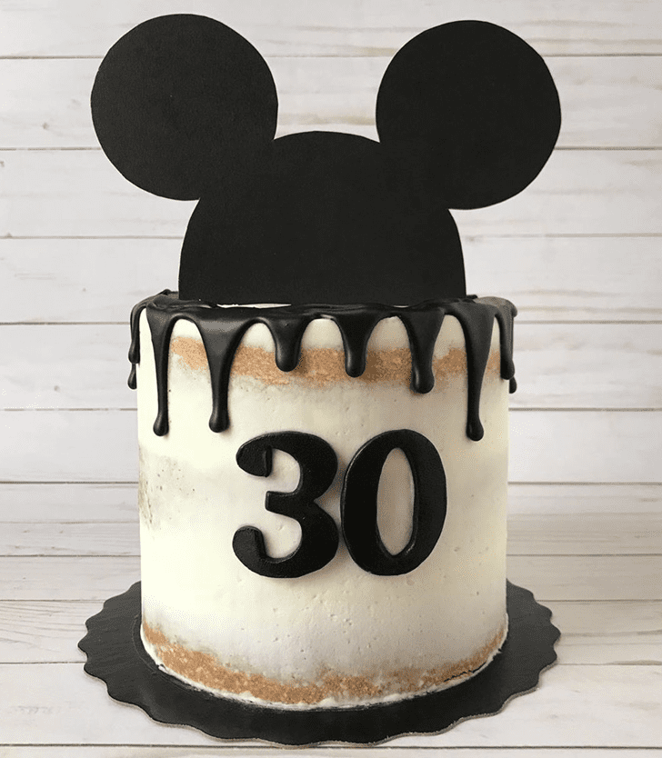 Charming Micky Mouse Cake