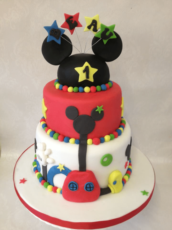 Handsome Micky Mouse Cake