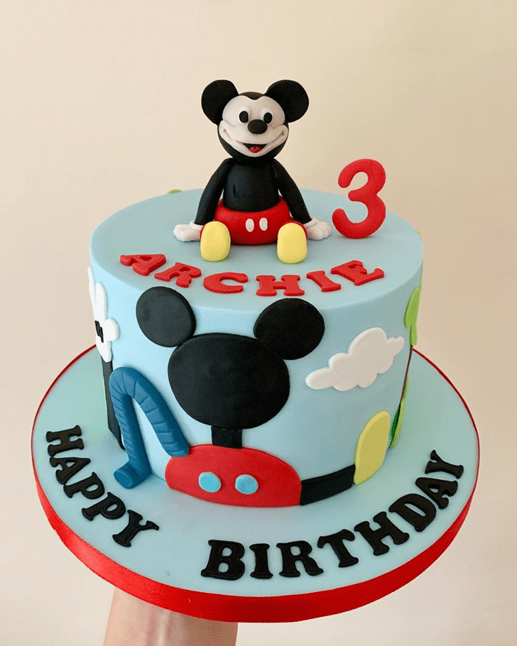 Slightly Micky Mouse Cake
