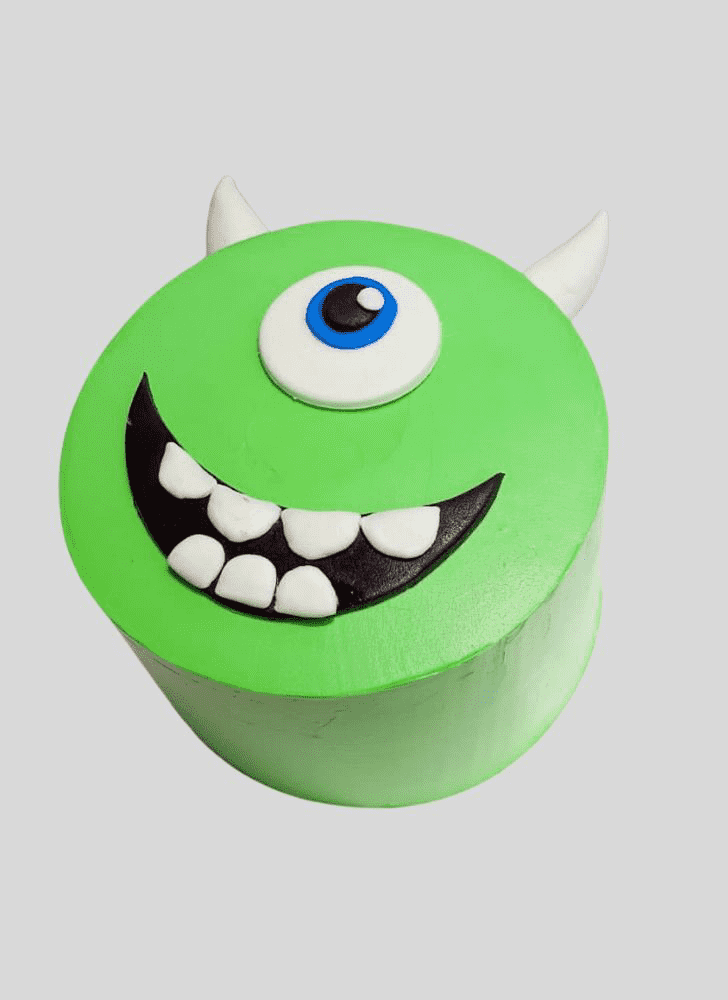 Alluring Mike Wazowski Cake