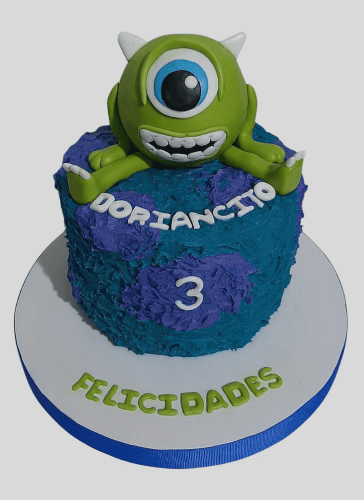 Beauteous Mike Wazowski Cake