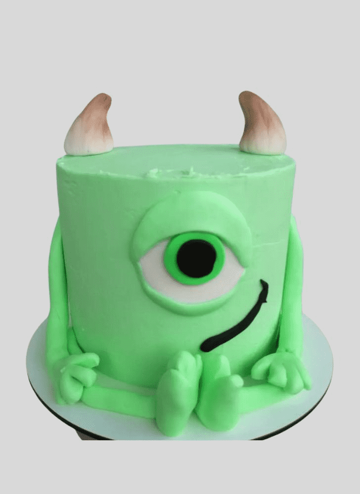 Bewitching Mike Wazowski Cake