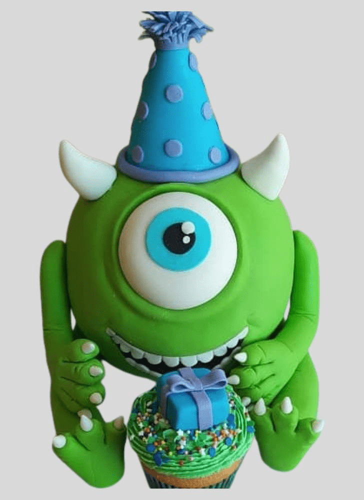 Enthralling Mike Wazowski Cake