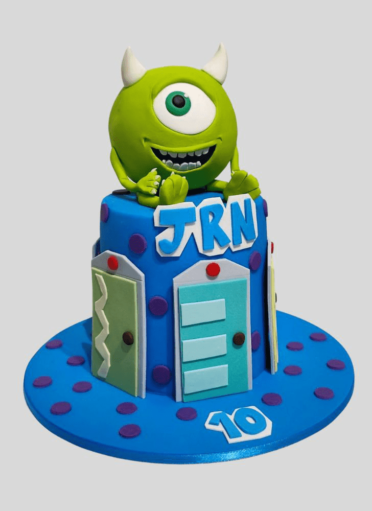 Excellent Mike Wazowski Cake