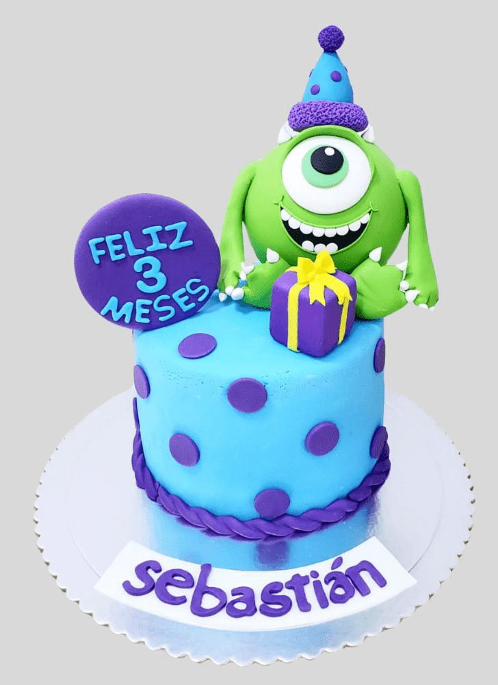 Exquisite Mike Wazowski Cake