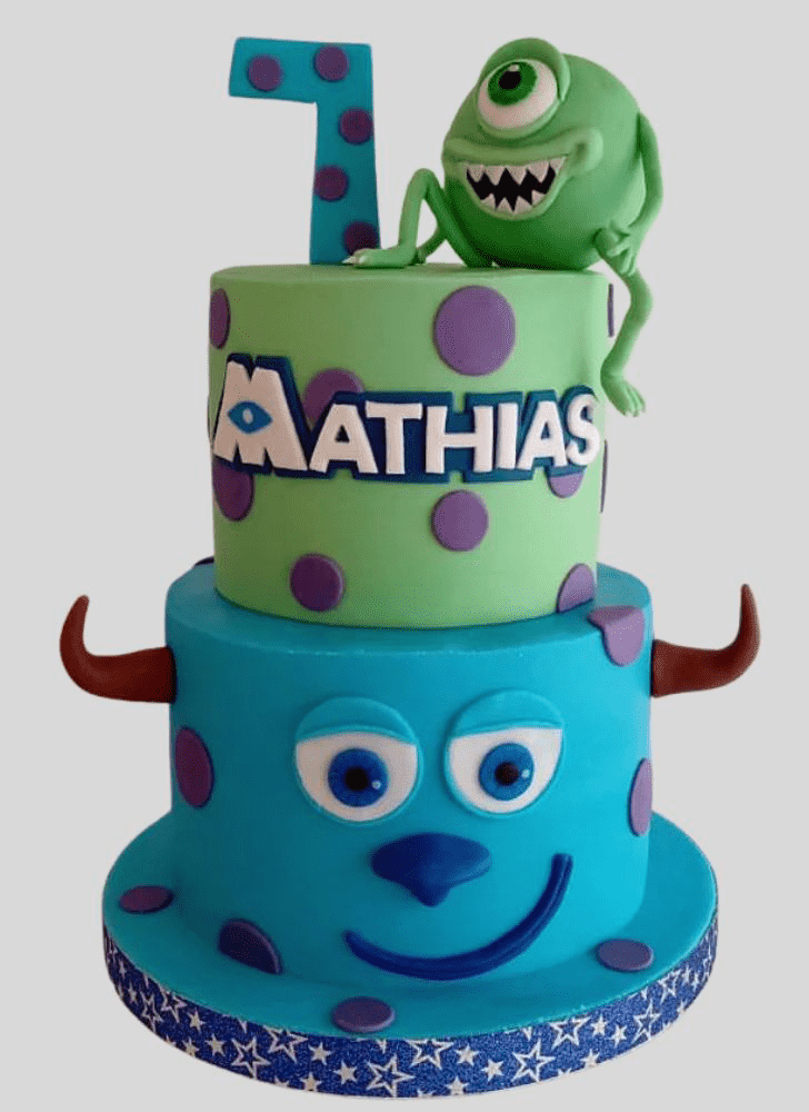 Fine Mike Wazowski Cake