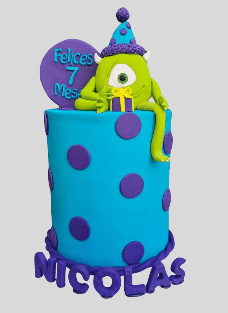 Graceful Mike Wazowski Cake