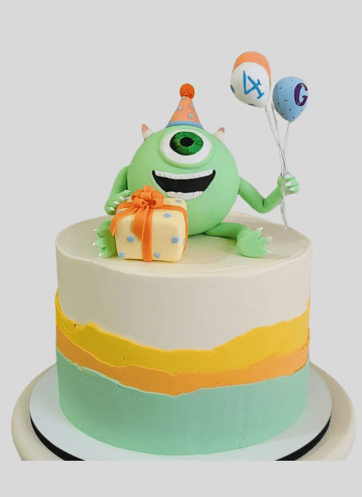 Ideal Mike Wazowski Cake