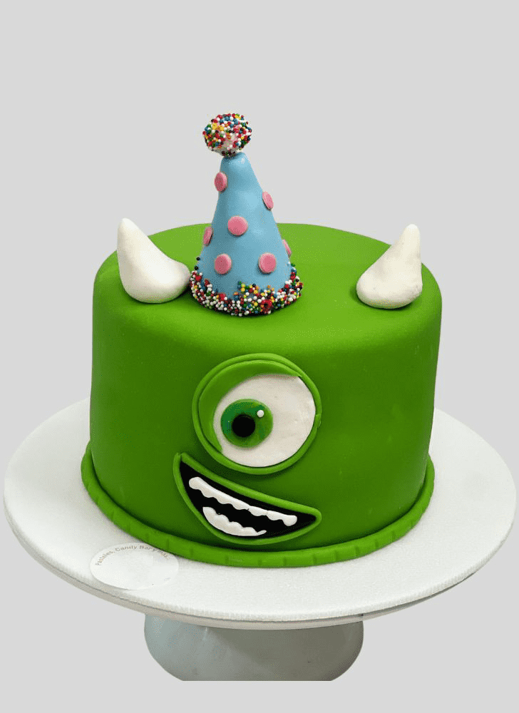 Inviting Mike Wazowski Cake