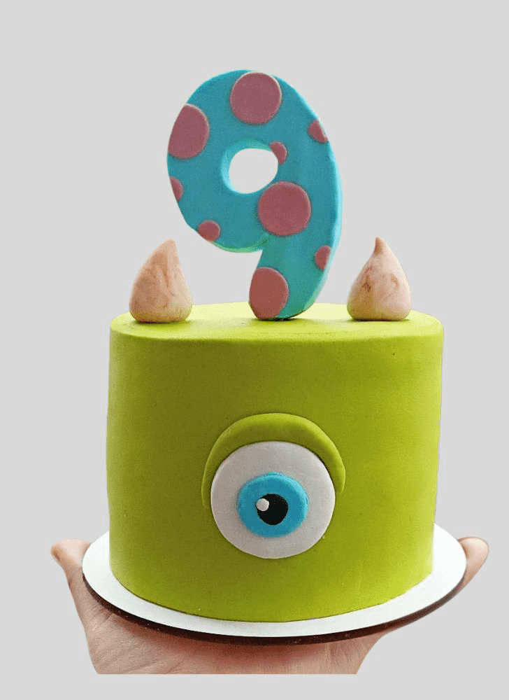 Magnificent Mike Wazowski Cake