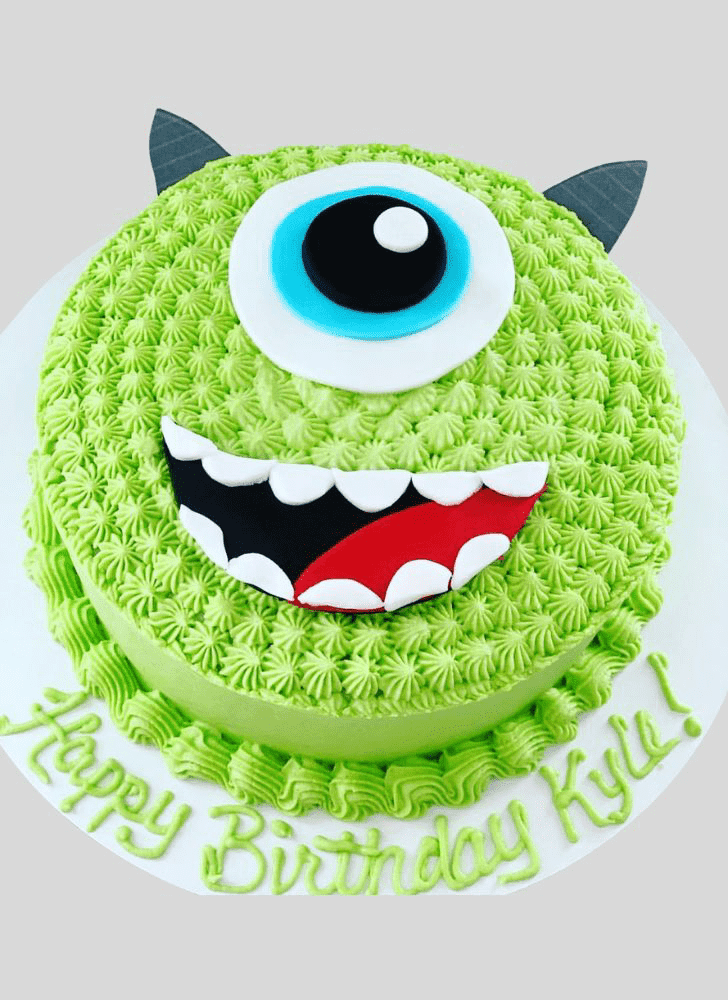 Marvelous Mike Wazowski Cake