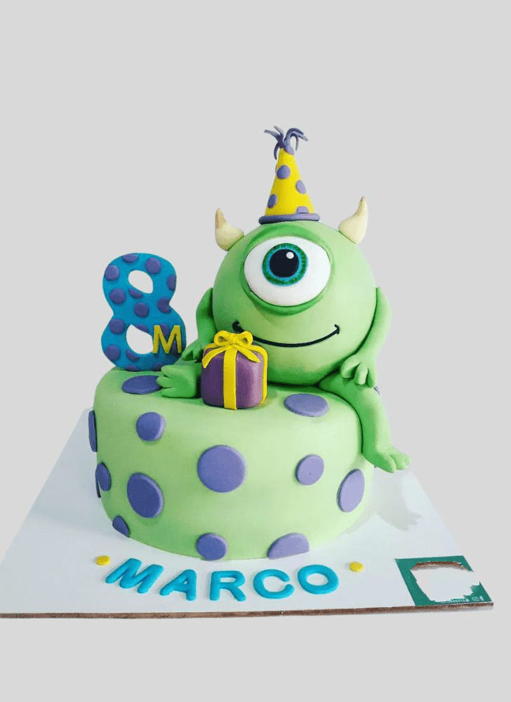 Ravishing Mike Wazowski Cake