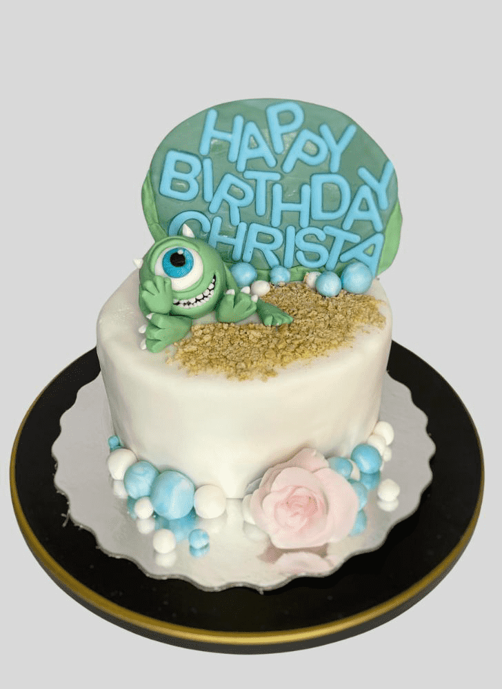 Slightly Mike Wazowski Cake