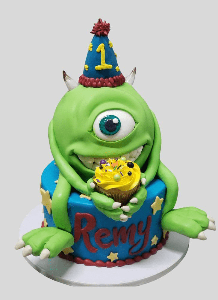 Splendid Mike Wazowski Cake