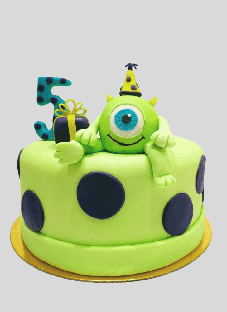 Superb Mike Wazowski Cake