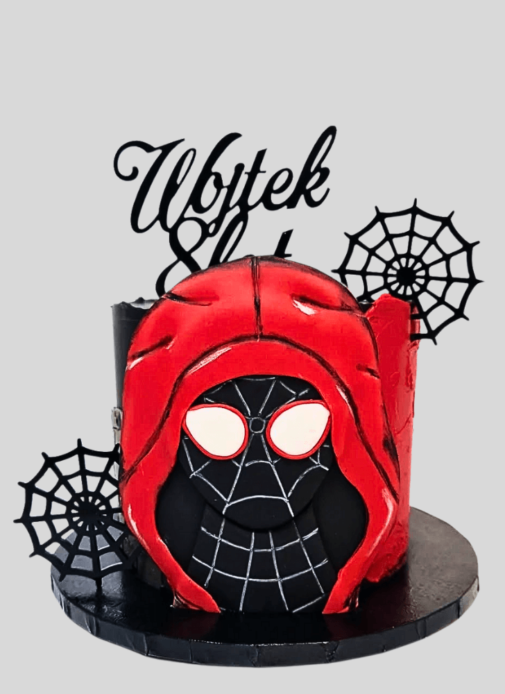 Adorable Miles Morales Cake