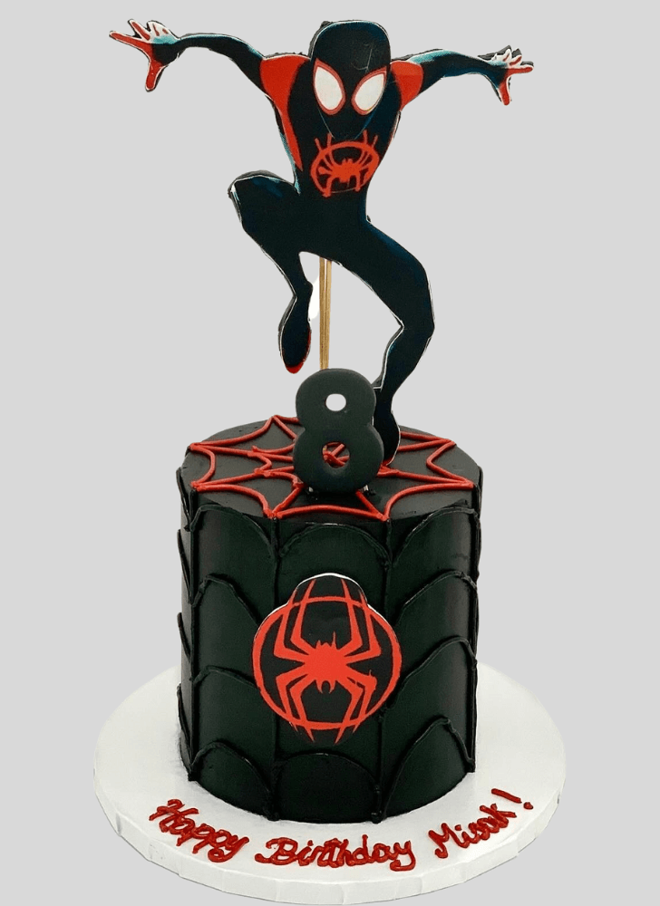Appealing Miles Morales Cake