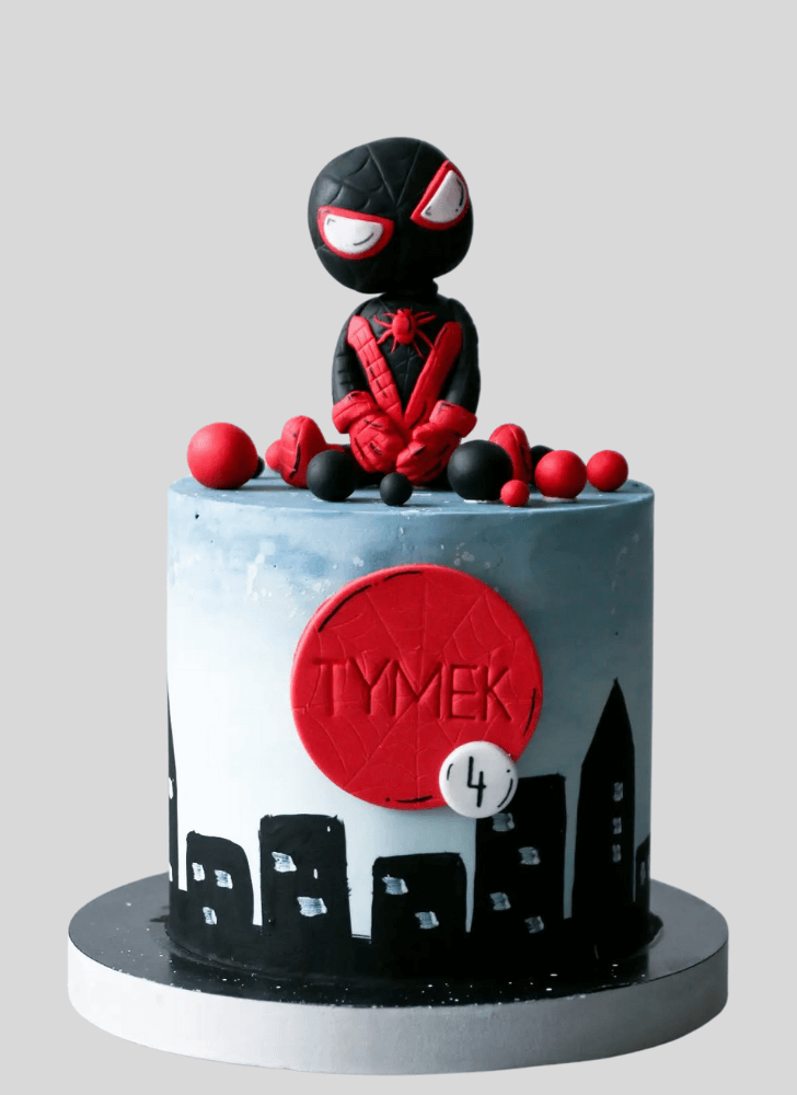 Beauteous Miles Morales Cake