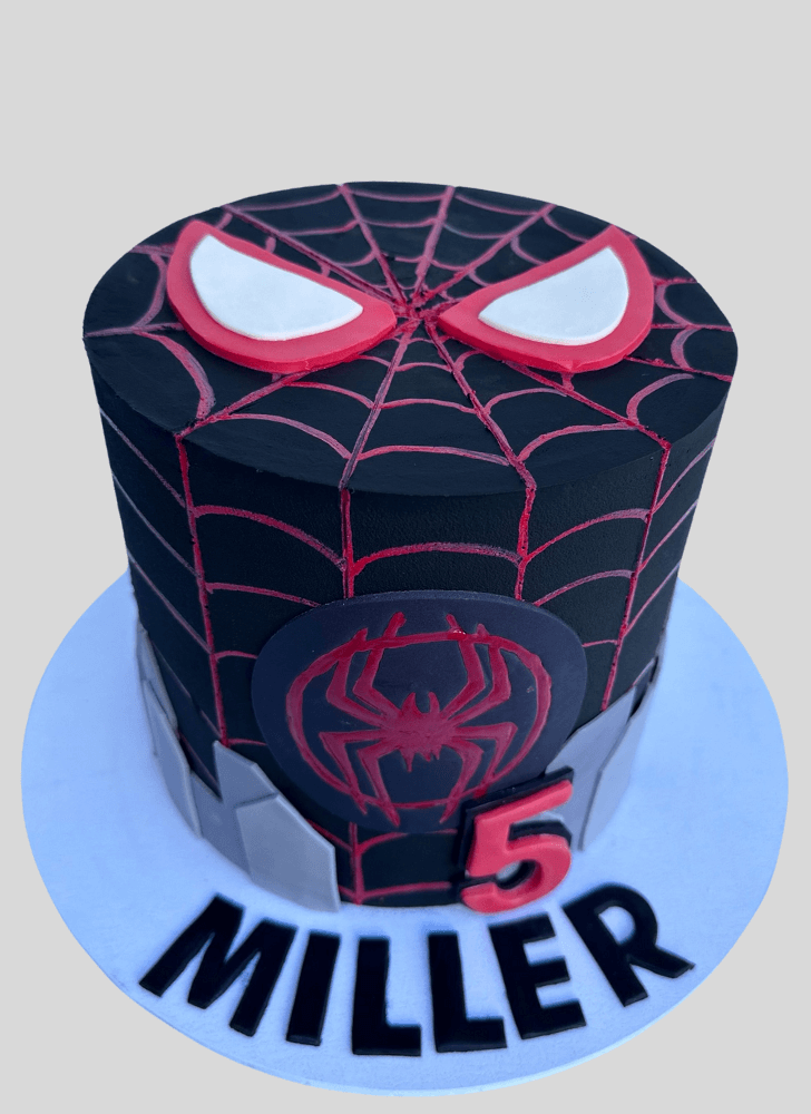 Comely Miles Morales Cake