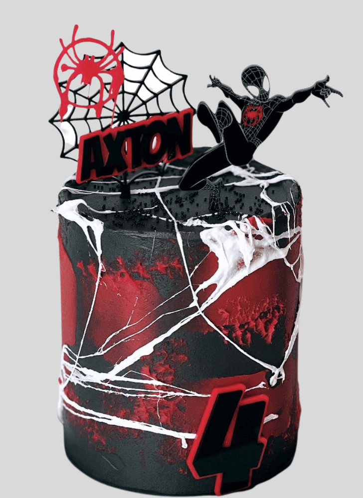 Dazzling Miles Morales Cake