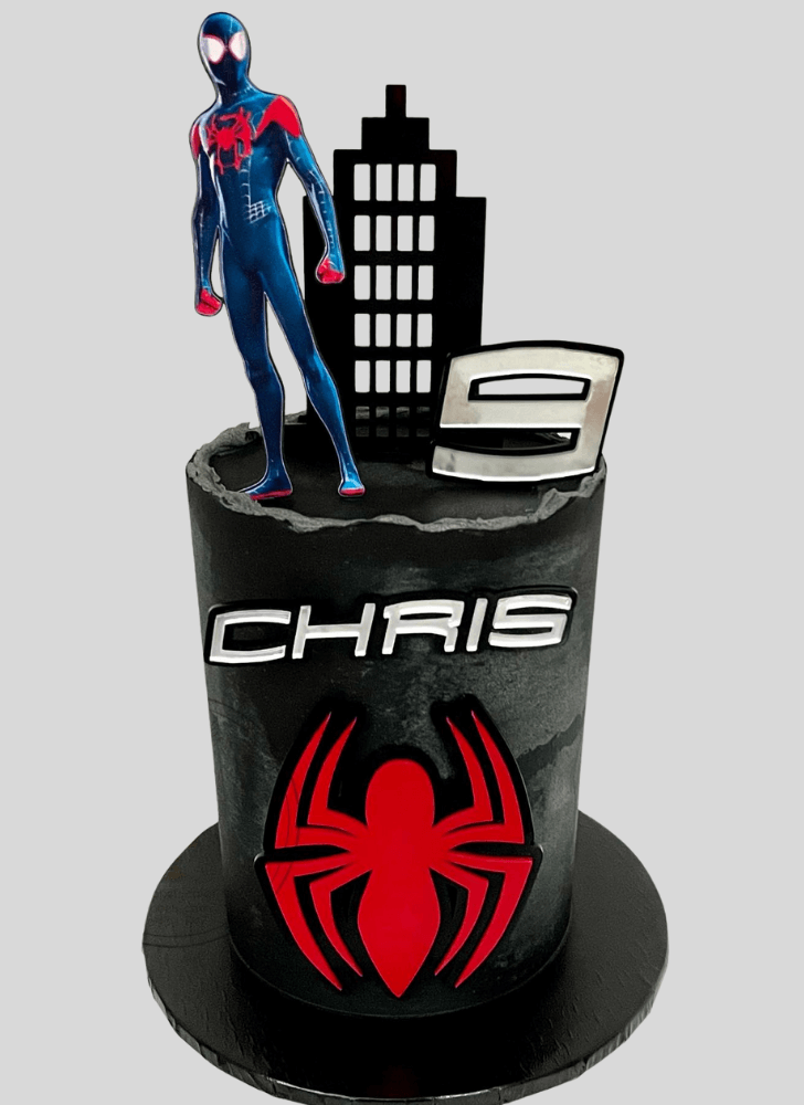 Divine Miles Morales Cake