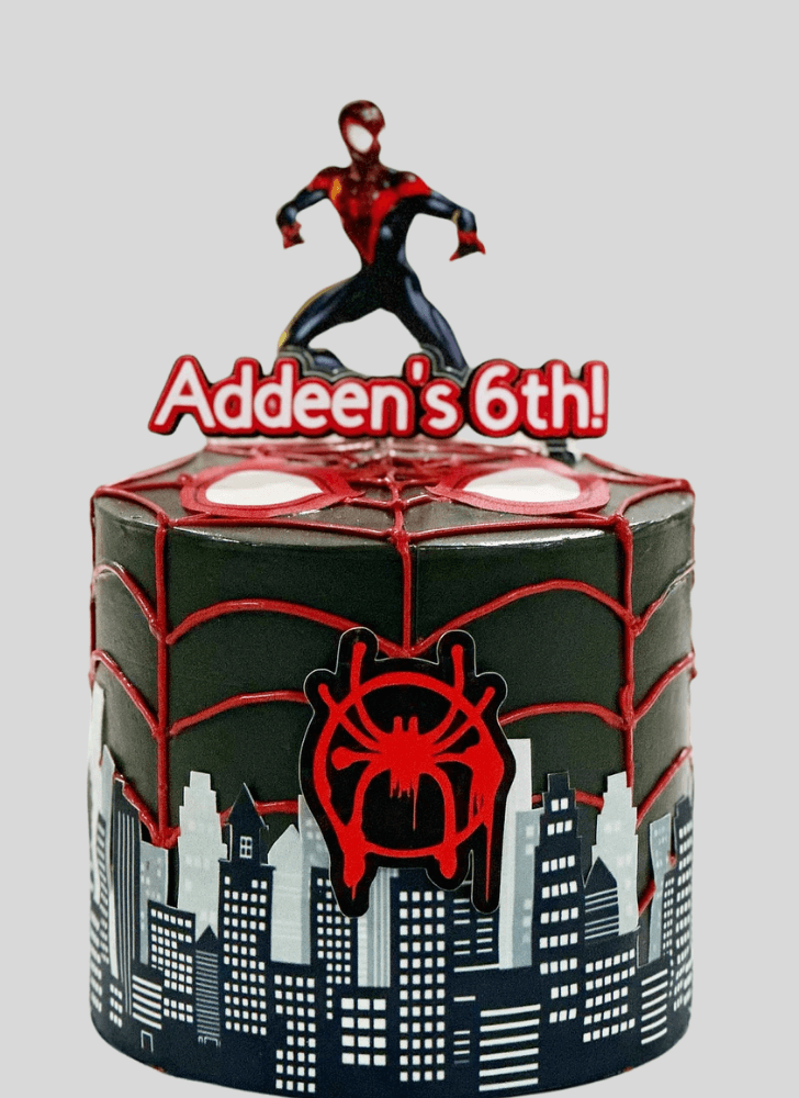 Enticing Miles Morales Cake