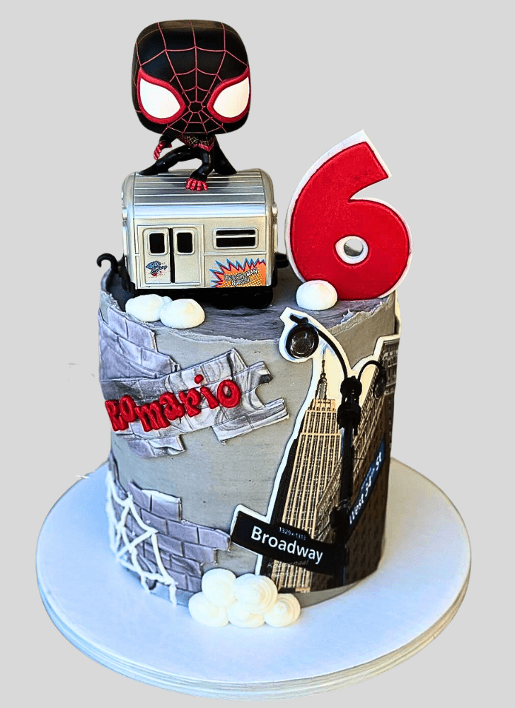 Exquisite Miles Morales Cake