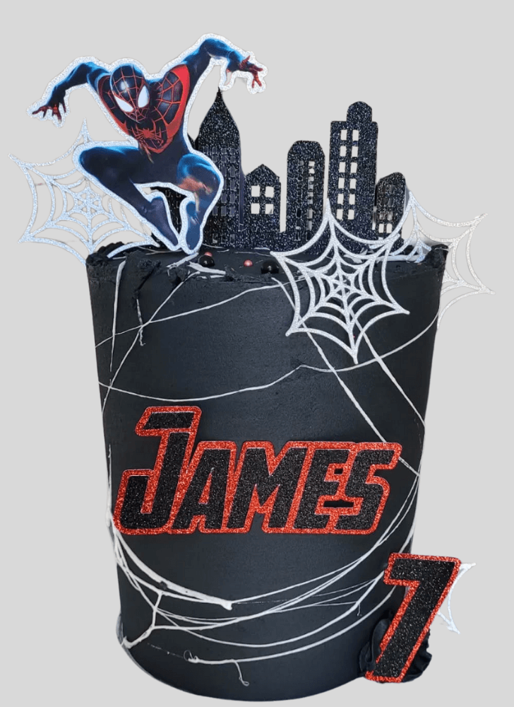 Fascinating Miles Morales Cake