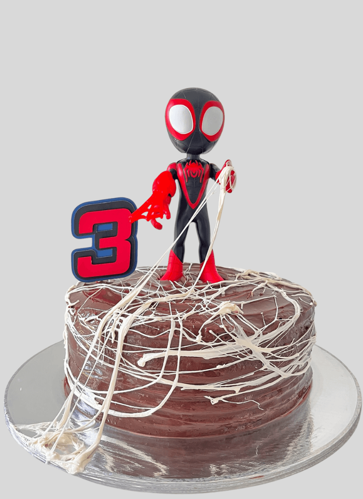 Fine Miles Morales Cake