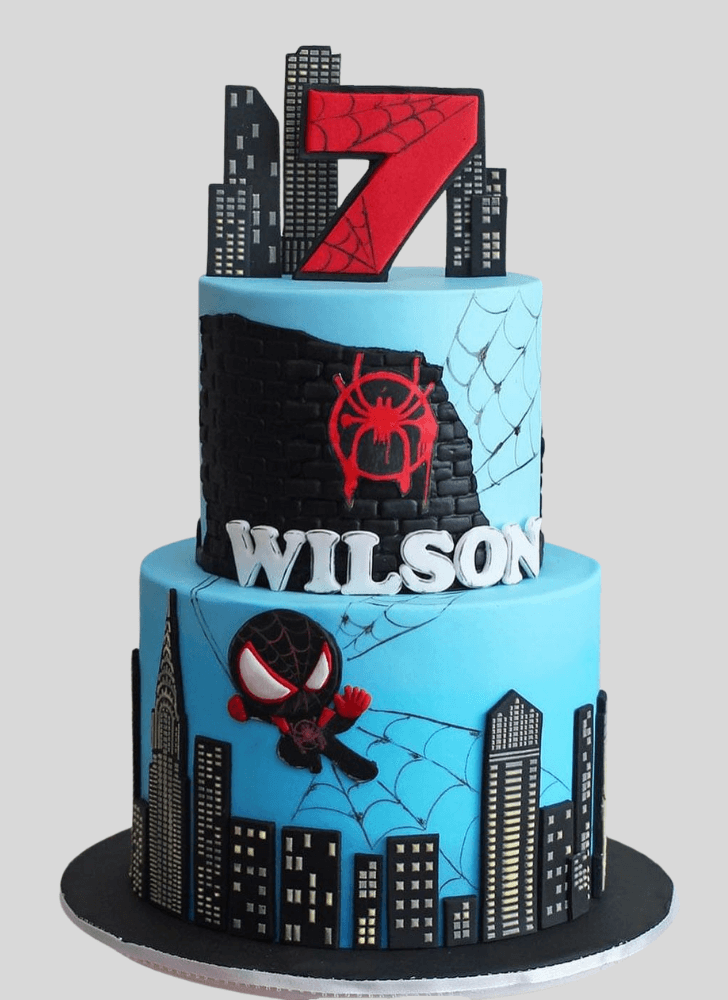 Good Looking Miles Morales Cake