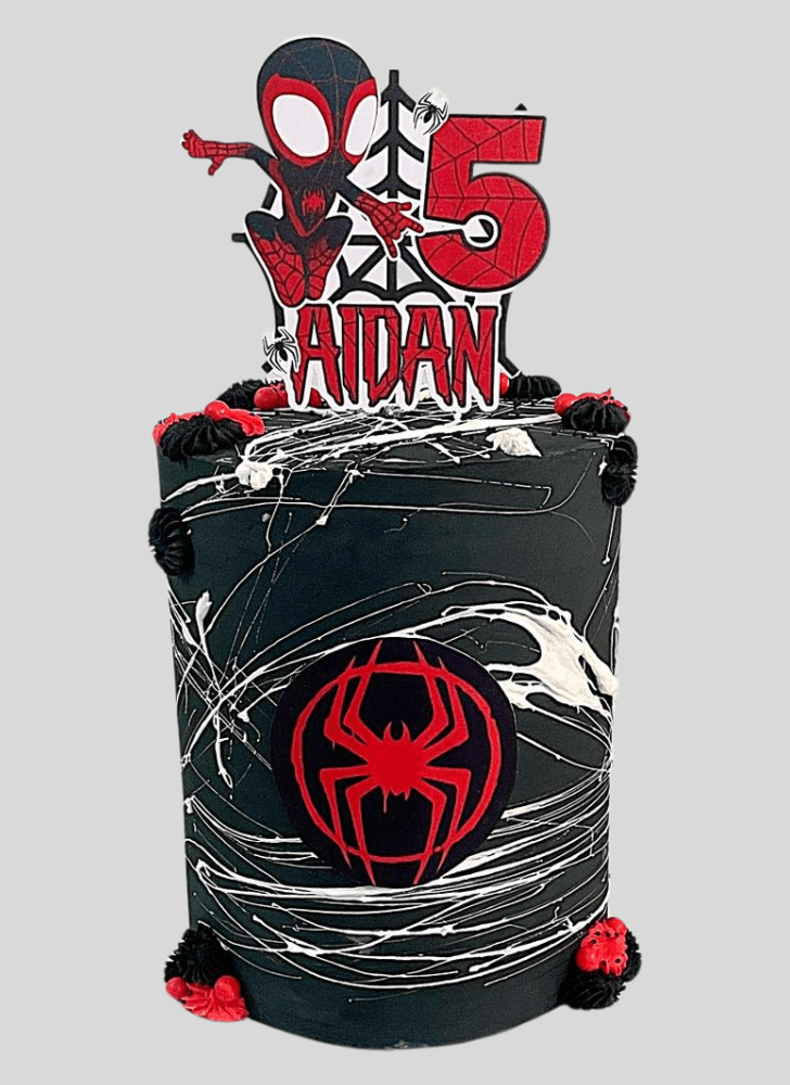Gorgeous Miles Morales Cake