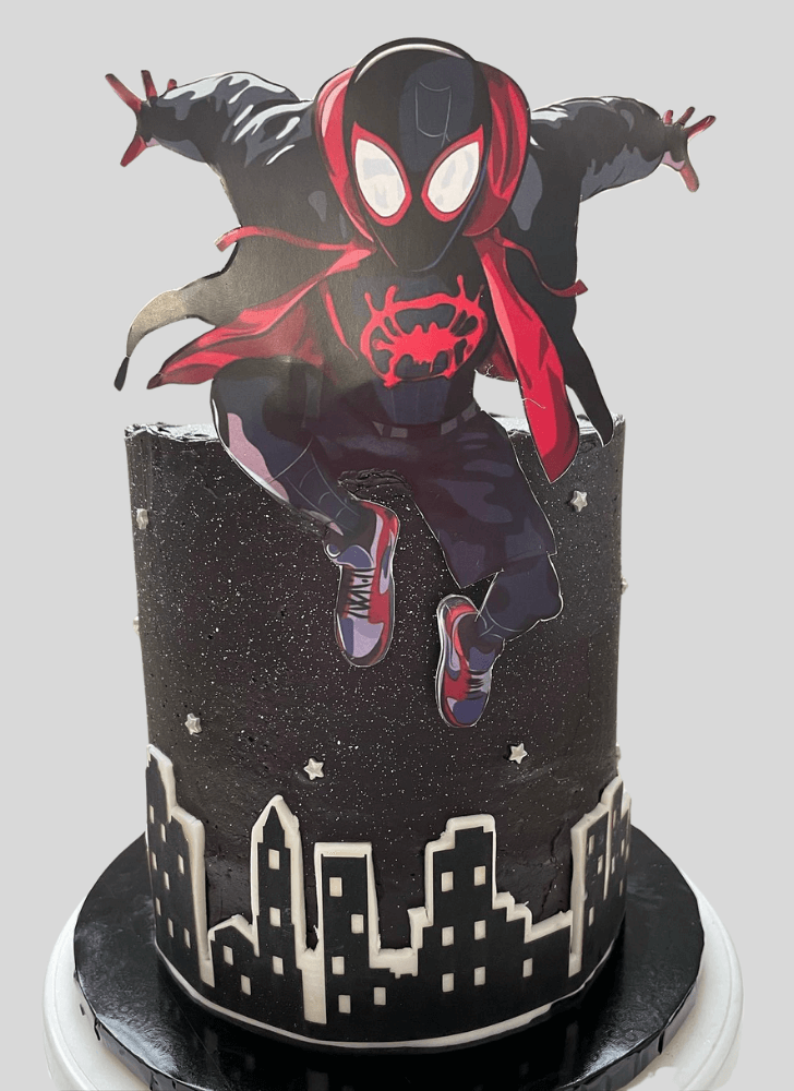 Graceful Miles Morales Cake