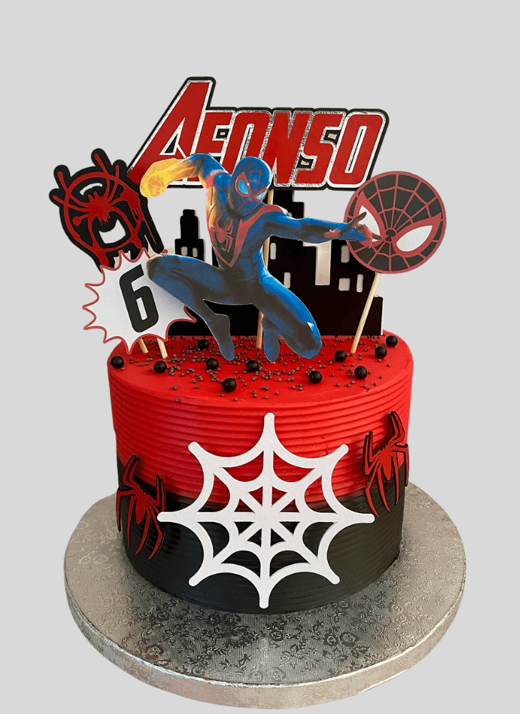 Grand Miles Morales Cake