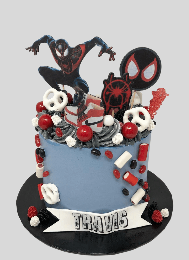 Handsome Miles Morales Cake